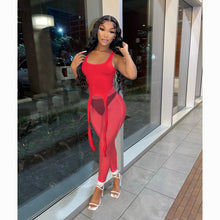 Load image into Gallery viewer, Sexy sheer mesh pants two-piece set AY2032