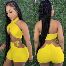 Load image into Gallery viewer, Sexy solid casual two piece shorts AY1994