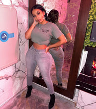 Load image into Gallery viewer, Loose Street Letters Print T-Shirt AY2339