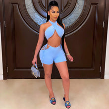 Load image into Gallery viewer, Sexy solid casual two piece shorts AY1994