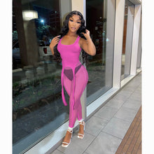 Load image into Gallery viewer, Sexy sheer mesh pants two-piece set AY2032