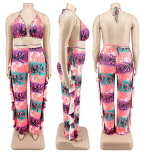 Load image into Gallery viewer, Sexy swimsuit pants three piece suit AY1894