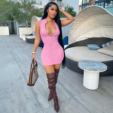 Load image into Gallery viewer, Sleeveless straight dress AY1992