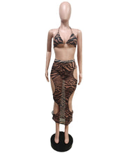 Load image into Gallery viewer, Beach screen printed three piece set AY2017