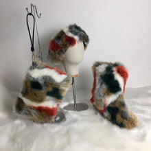 Load image into Gallery viewer, Hot selling fur set come(Headband bag boots ) HPSD142