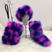 Load image into Gallery viewer, Hot selling fur set come(Headband bag boots ) HPSD142