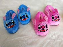 Load image into Gallery viewer, Hot Sale Star Baby Stitch Plush Slippers(HPSD128)