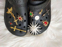 Load image into Gallery viewer, Explosive Rhinestone Hole Shoes Baotou Sandals(HPSD099)