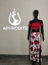 Load image into Gallery viewer, Printed tube top long skirt suit AY1158