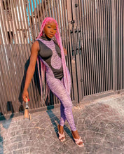 Load image into Gallery viewer, Sexy Striped Panel Sleeveless Jumpsuit(AY1750)