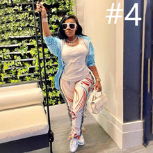 Load image into Gallery viewer, Fashion fringe print trousers(AY1792)