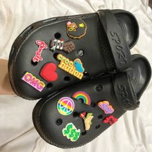 Load image into Gallery viewer, Explosive style colorful hole shoes Baotou sandals(HPSD094)