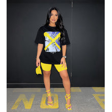 Load image into Gallery viewer, Fashion print matching two piece set AY2007