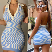 Load image into Gallery viewer, Sexy pattern sleeveless dress AY2054