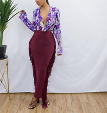 Load image into Gallery viewer, Fashion fringed skirts and trousers(AY1395)