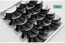 Load image into Gallery viewer, 5 pairs of 25mm Imitation mink eyelashes
