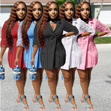 Load image into Gallery viewer, Lantern Sleeve slim fit casual suit AY1934