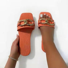 Load image into Gallery viewer, New chain slippers (HPSD007)