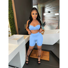 Load image into Gallery viewer, Sexy suspender shorts two-piece set(AY1820)