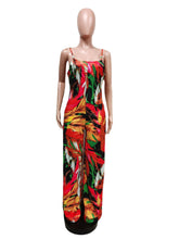 Load image into Gallery viewer, Printed suspender Jumpsuit AY2027