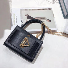 Load image into Gallery viewer, Fashion triangle metal messenger mini bag(AB2041)