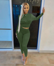 Load image into Gallery viewer, Solid color sports fashion suit(AY1226)