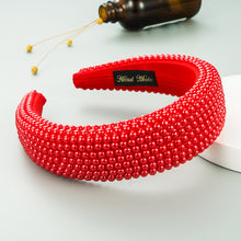 Load image into Gallery viewer, Hot selling gypsophila pearl headband