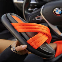 Load image into Gallery viewer, Platform muffin cross plus size slippers(HPSD195)