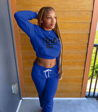 Load image into Gallery viewer, Printed casual two-piece suit(AY1478