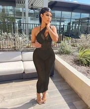 Load image into Gallery viewer, Sexy perspective mesh beach dress AY2063