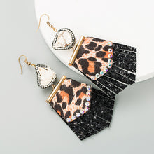 Load image into Gallery viewer, Fashion leopard-print diamond earrings(AE4056)
