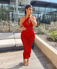 Load image into Gallery viewer, Sexy perspective mesh beach dress AY2063
