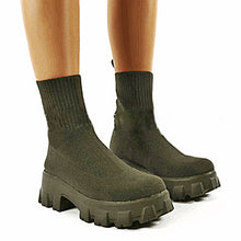 Load image into Gallery viewer, Trendy knitted short boots(HPSD151)
