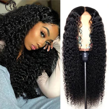 Load image into Gallery viewer, 13*4 180% Lace front wigs Curly wave (AH5049)