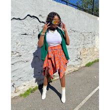 Load image into Gallery viewer, Fashion irregular plaid skirt(AY1783)