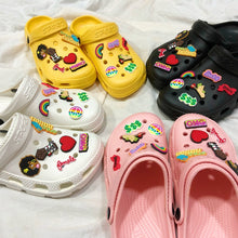Load image into Gallery viewer, Explosive style colorful hole shoes Baotou sandals(HPSD094)