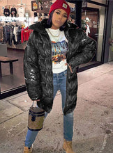 Load image into Gallery viewer, Hot selling bright color stand collar long cotton jacket(A11261)