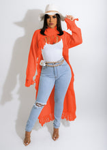 Load image into Gallery viewer, Long tassel sweater shawl(AY1485)