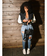 Load image into Gallery viewer, Fashion Button Baseball Uniform Double Threaded Jacket(AY1311)