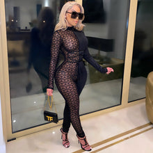 Load image into Gallery viewer, Sexy Mesh Panel Jumpsuit AY1712
