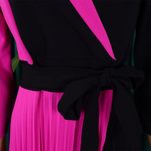 Load image into Gallery viewer, Fashion color matching pleated dress AY3210
