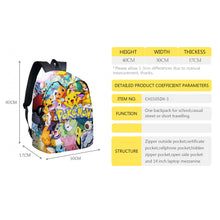 Load image into Gallery viewer, Cartoon printed backpack two-piece set AB2133
