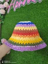 Load image into Gallery viewer, fashion rainbow fisherman hat bucket hat AE4129
