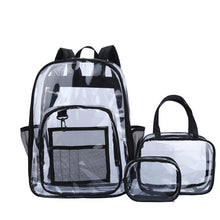 Load image into Gallery viewer, Transparent backpack PVC backpack AB2125
