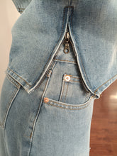 Load image into Gallery viewer, Hot selling retro denim skirt set AY3114
