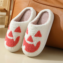 Load image into Gallery viewer, Halloween pumpkin cotton slippers  HPSD295
