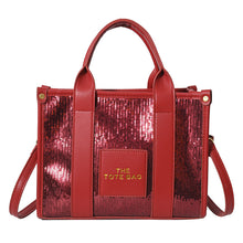 Load image into Gallery viewer, Fashion sequin tote bag（AB2116
