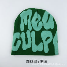 Load image into Gallery viewer, Fashion letter knit hat AE4137
