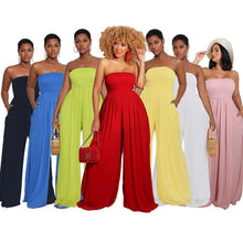 Load image into Gallery viewer, Fashion solid color jumpsuit（AY2989
