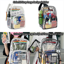 Load image into Gallery viewer, Transparent backpack PVC backpack AB2125
